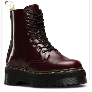 Dr. Martens Jadon II Boot in Cherry Red